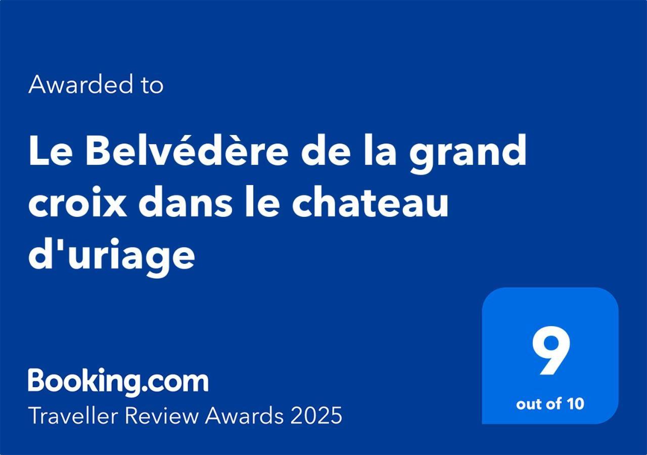 Le Belvedere De La Grand Croix Dans Le Chateau D'Uriage Saint-Martin-dʼUriage Exterior foto